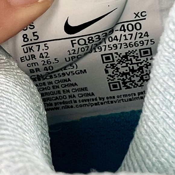 Nike Zoom Mercurial Superfly 10 Elite FG ‘Mad Ambition’ Glacier Blue Size 8.5 - Picture 9 of 9